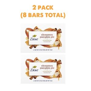 Dove Cinnamon Pumpkin Pie Beauty Bar - Limited Edition